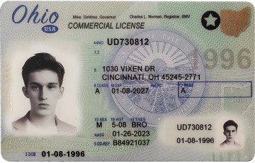 Fake Ohio CDL