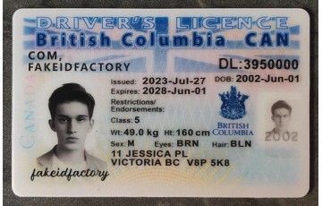 British Columbia Fake ID