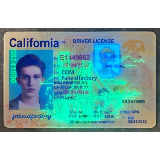 California scannable fake ids,scannable id cards,scannable ids