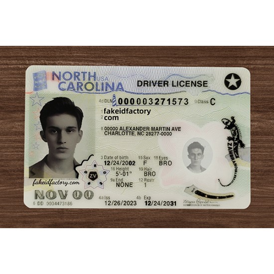 NORTH CAROLINA FAKE ID(2025 VERSION)