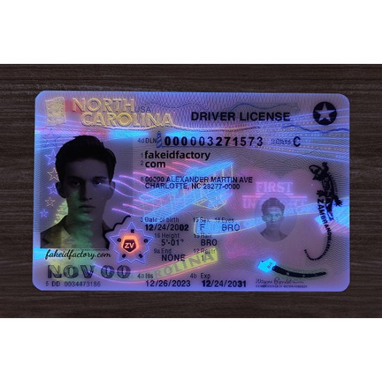 NORTH CAROLINA FAKE ID(2025 VERSION)