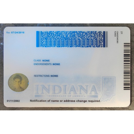indiana id,indiana id card