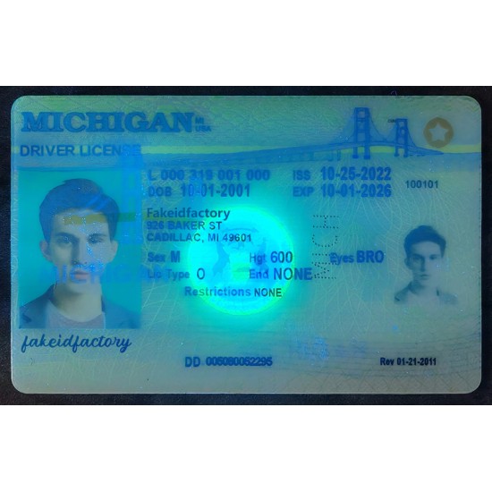 fake michigan ids,Scannable License