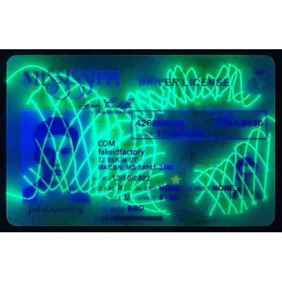 mississippi id card,Scannable Ids cards for sale