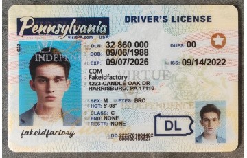 Pennsylvania Fake ID