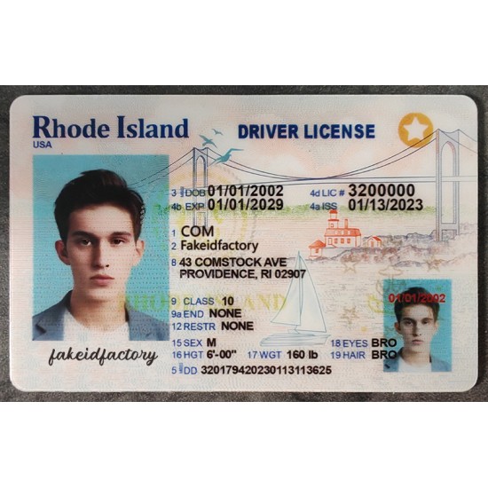 fake rhode island id,fake identification card