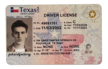 Texas Novelty ID (2025 version)