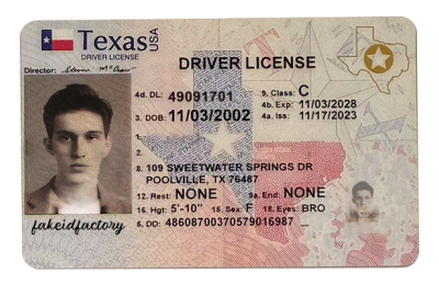 Texas Novelty ID (2025 version)
